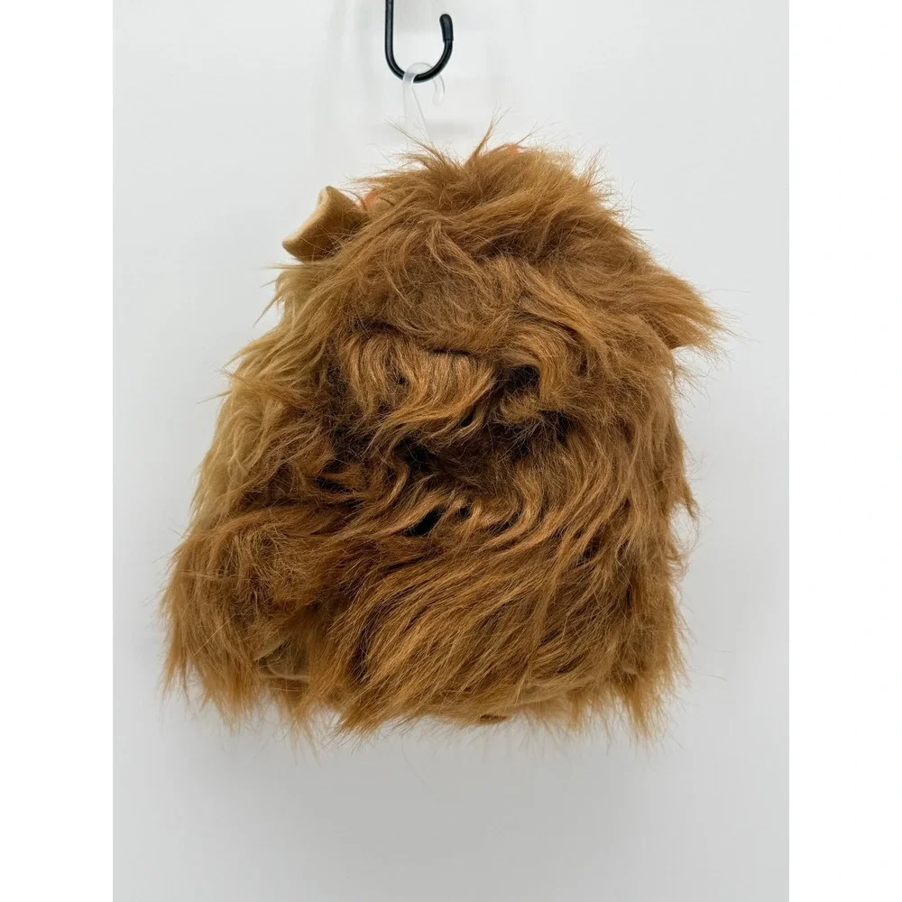 Boots & Barkley Lion Mane Pet Headpiece Brown Faux Fur Costume S/M Up to 40 lbs